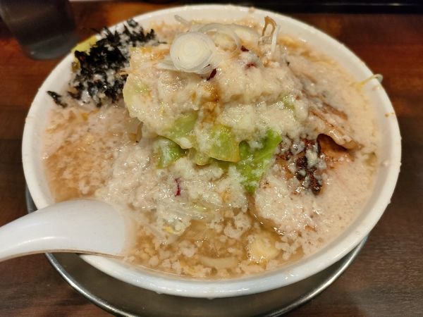 「潤次郎ラーメン+ニンニク少,大油 950円」@らーめん潤 亀戸店の写真