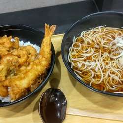 芝海老かき揚げ海老天丼セット