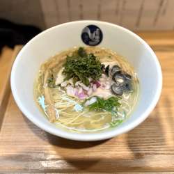 鶏X穴道湖しじみ塩そば