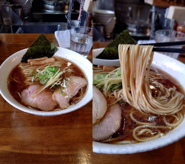 「期間限定『しょうが醤油の中華そば(¥900)』を中盛で…」@BASSOの写真