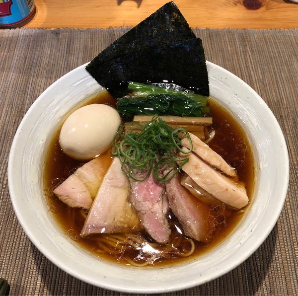 「特製醤油らぁ麺＋クラフトビール」@麺屋 さくら井の写真
