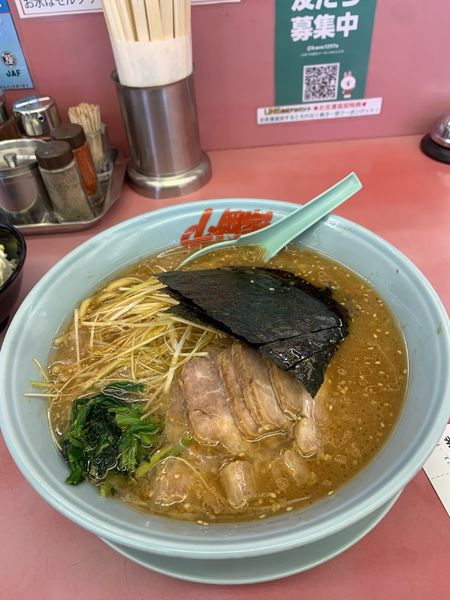 「味噌ラーメン」@ラーメン山岡家 花見川区店の写真