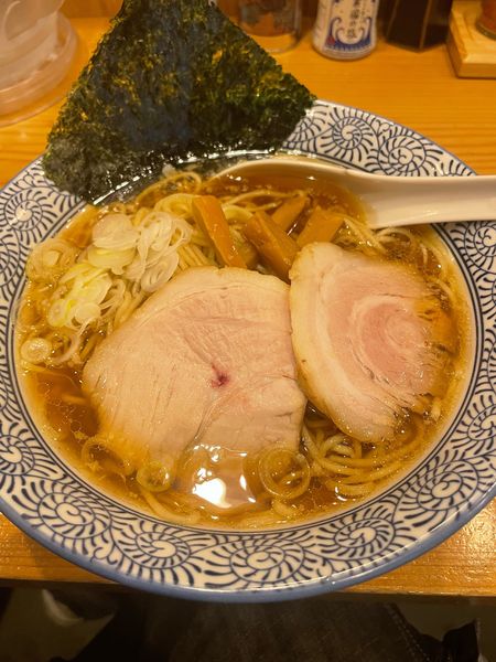 「中華そば　大盛」@中華そば 笑歩の写真