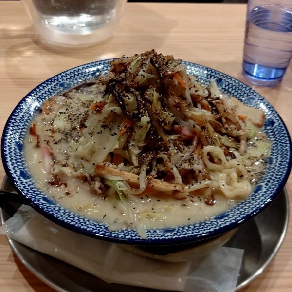 「黒ちゃんぽん 野菜増し」@じげもんちゃんぽん 秋葉原店の写真