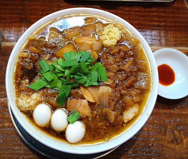 「秘境タンメン＋うずら3個」@秘境タンメン かし山の写真