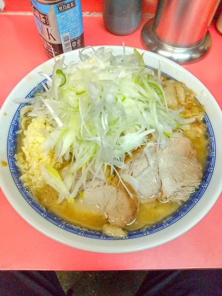 「小ラーメン ネギ」@ラーメン二郎 桜台駅前店の写真