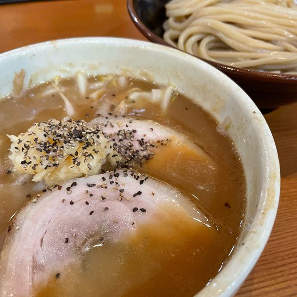 「ど乳化きむ二郎つけ麺 980円→700円」@常勝軒 伊勢崎総本店の写真