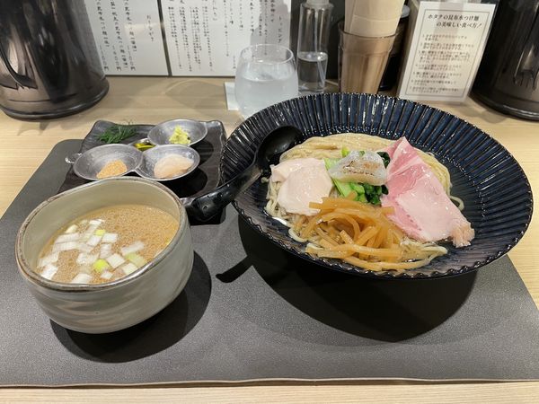「帆立の昆布水つけ麺　白」@Tokyo Style Noodle ほたて日和の写真