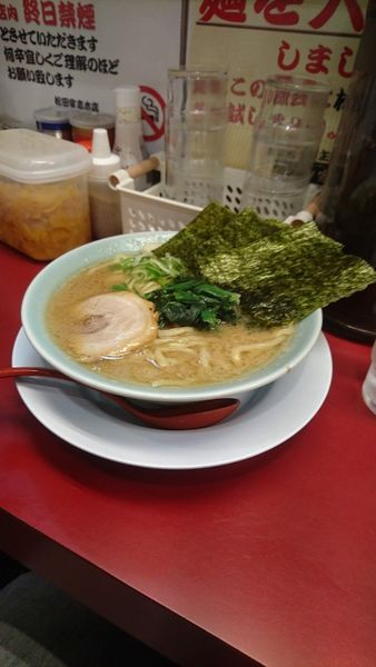 「ラーメン 並」@横浜家系ラーメン 松田家 志木店の写真