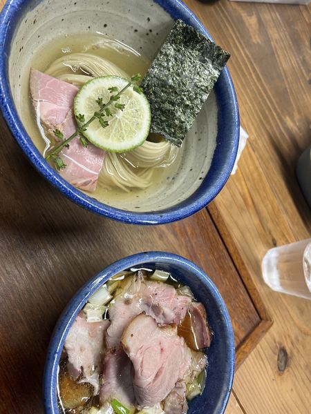 「昆布水つけ麺・ちょい肉増し」@YOKOKURA STOREHOUSEの写真
