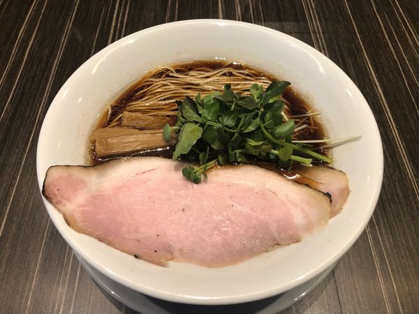 「中華蕎麦　熟成醤油」@中華蕎麦 三藤の写真