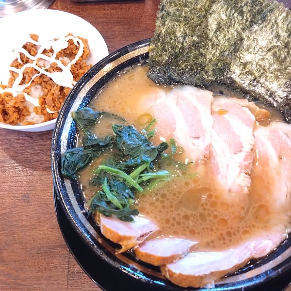 「チャーシューメン950円、半ライス70円」@家系ラーメン王道家直系 環家の写真