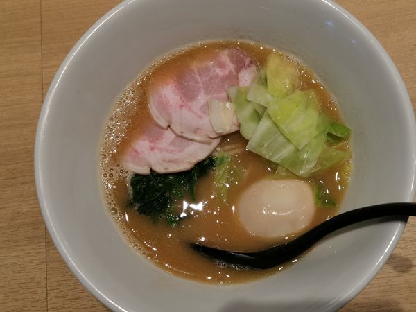 「濃厚鯛しぼりらぁ麺」@貝出汁らぁ麺 海美風 浅草店の写真