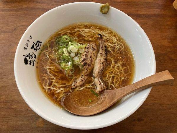 「琥珀そば」@醤油そば 琥珀の写真