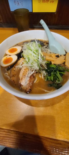 「こってりにんにく油 特盛」@麺屋青山 臼井店の写真