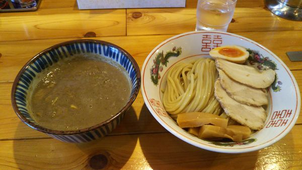 「（試作） 特製濃厚煮干つけめん」@活龍大衆麺処 真壁屋の写真