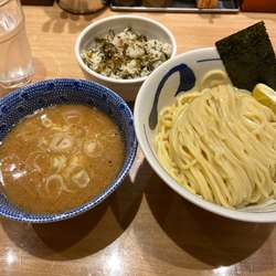 濃厚つけ麺+高菜ご飯