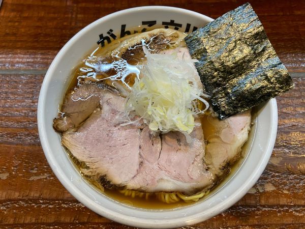 「醤油　LV4」@元祖一条流がんこラーメン たま館分店の写真