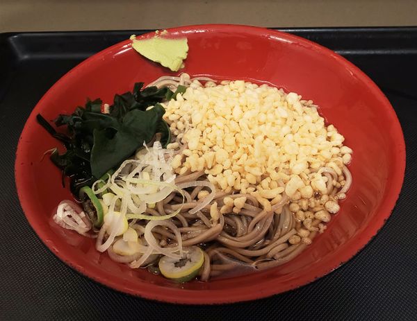 「冷したぬきそば」@名代富士そば 五反田店の写真