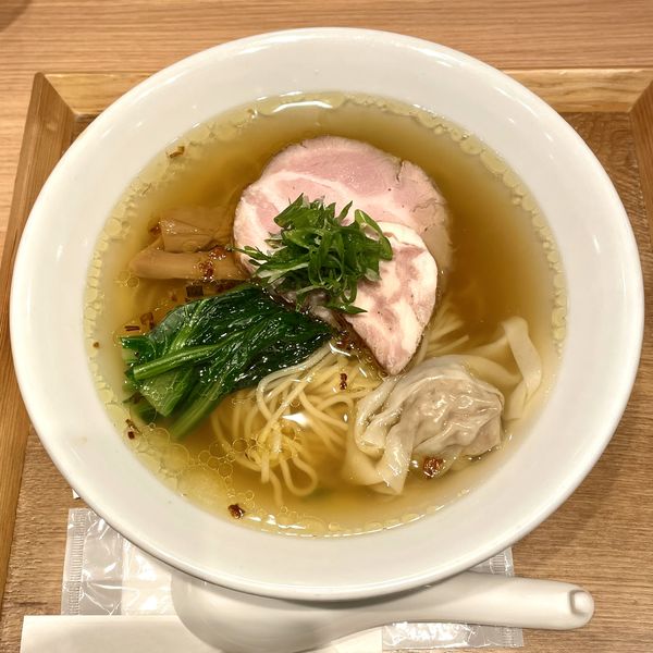 「【らーめん 鉢丿葦葉】塩らー麺 ￥1400」@ラーメンWalkerキッチンの写真