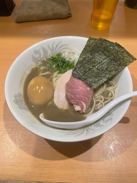 「濃厚煮干中華蕎麦 TP味玉 海苔」@北千住煮干中華蕎麦 かれんの写真
