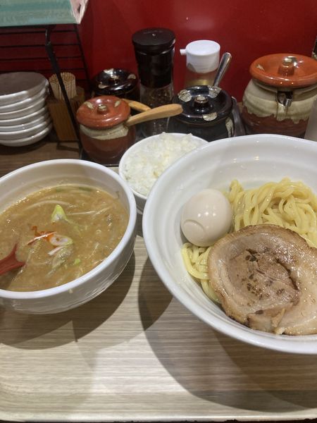 「味玉味噌つけ麺」@らーめん 蓮の写真