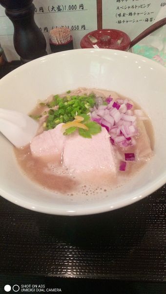 「鶏白湯らぁ麺」@麺処 黒の写真