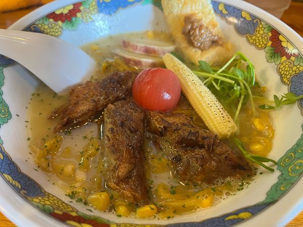 「玉蜀黍紅麺」@らーめん臺大の写真