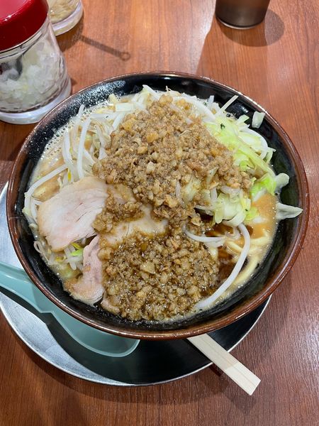 「背脂味噌壱郎(950円)」@横浜家系ラーメン 壱角家 京急鶴見店の写真