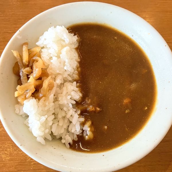 「ミニカレー丼300円他」@山田うどん 八千代島田台店の写真
