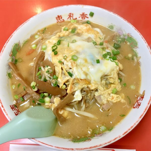 「味噌ラーメン。¥750。火曜日は大盛りサービス。」@恵礼香の写真