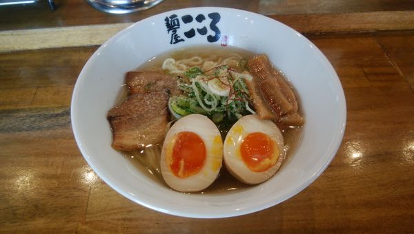 「塩味玉ラーメン」@麺屋こころ 知多店の写真