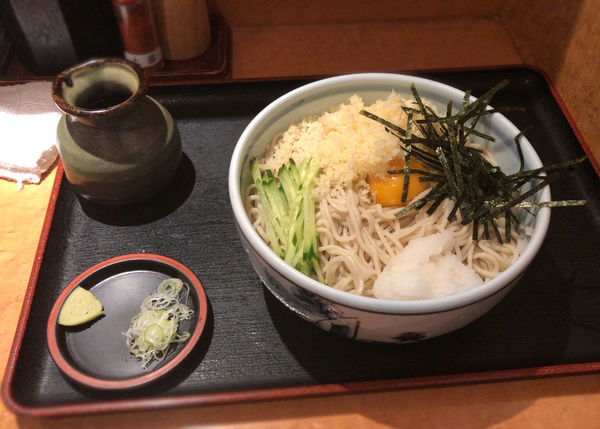 「冷したぬきそば(650円)」@そば処 大番 さっぽろテレビ塔本店の写真