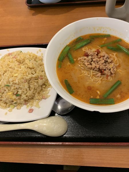 「台湾味噌ラーメン」@台湾料理 福福 昭和店の写真