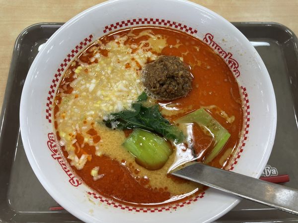 「担々麺　￥５５０」@スガキヤ 半田パワードーム店の写真