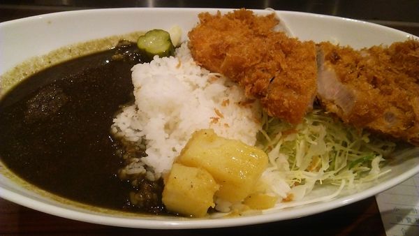「カツとカレー 1400円」@カツとカレーの店 ジーエスの写真