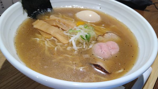 「味玉そば、大盛り」@仙川大勝軒の写真