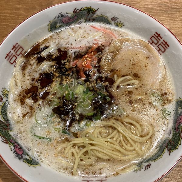 「とんこつラーメン638円」@屋台屋 博多劇場 千葉ニュータウン店の写真