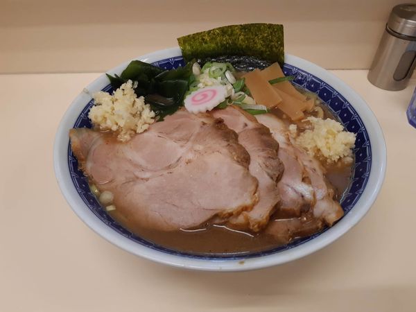 「とんこつチヤーシユー」@自家製麺 二丁目ラーメンの写真