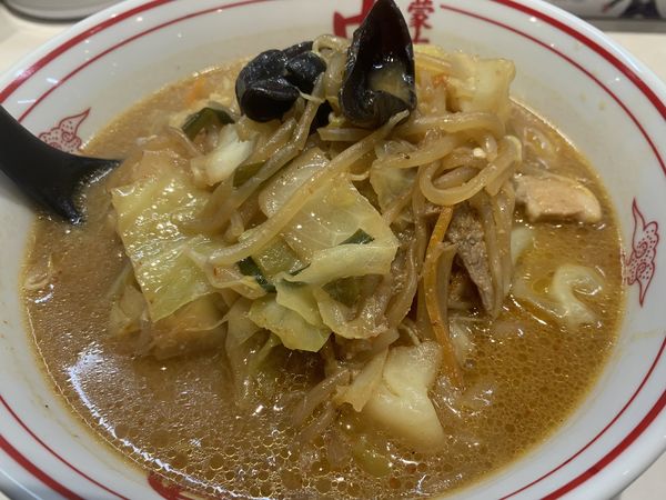 「味噌ラーメン」@蒙古タンメン中本 宇都宮店の写真
