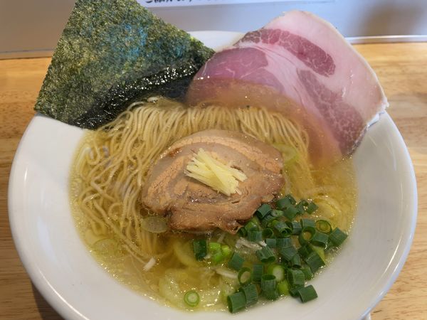 「上湯塩そば」@中華そば ひしおの写真