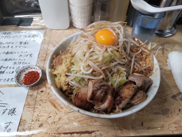 「汁なし　850」@自家製麺 まさき（非乳化） 2号店の写真