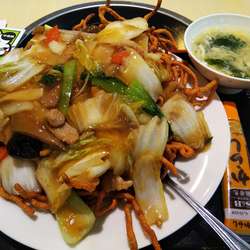 五目バリバリそば　※スープ付き　※クーポンで５００円