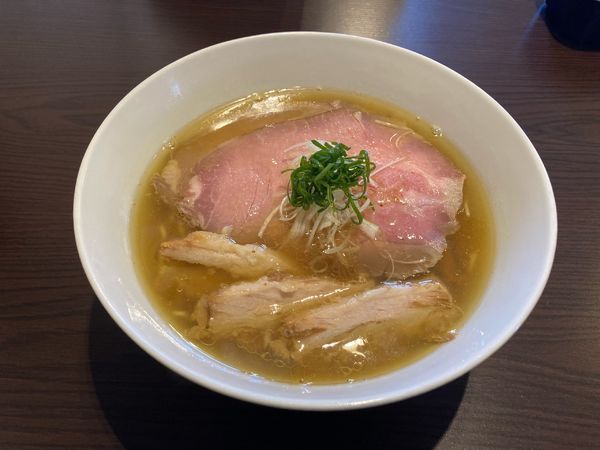 「焼豚煮干しそば」@中華そば 卯月屋の写真