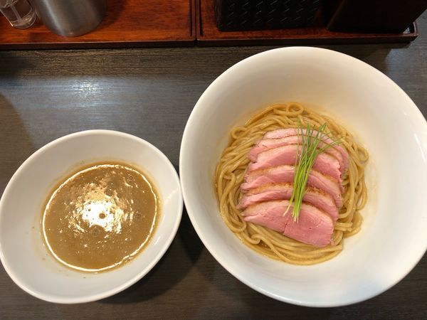 「京鴨と京小麦の和えつけそば」@麺や 福はらの写真