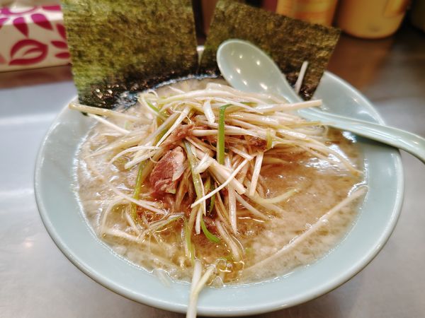 「ネギラーメン７９０円」@ラーメンショップ 椿 玉造店の写真