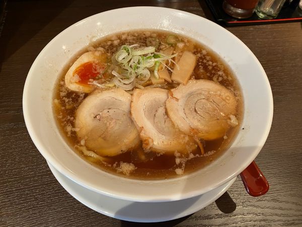 「チャーシュー麺(太麺・麺固め)1,000円」@らぁめん 吉家の写真