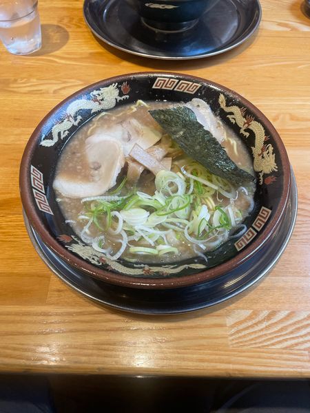 「豚骨ラーメン」@宮崎とんこつラーメン 風来軒 大阪本店の写真