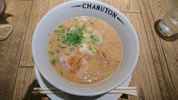 「ちゃぶとんらぁ麺」@ちゃぶ屋とんこつらぁ麺 CHABUTON LINKS UMEDA店の写真