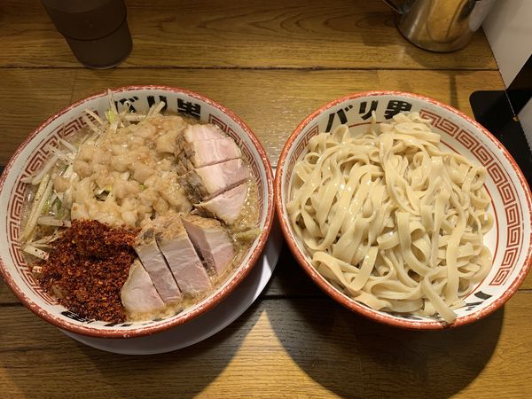 「つけ麺」@らーめんバリ男 大門店の写真